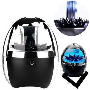 Venom-Inspired Ferrofluid Bluetooth Speaker with 4-Color LED