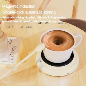 Automatic Mixing Cup – USB Rechargeable Electric Magnetic Shaker for Coffee, Milk, and Water